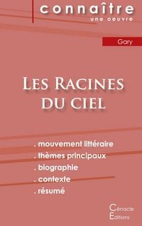 Produktbild: Fiche de lecture Les Racines du ciel de Romain Gary (Analyse litt&eacute;raire de r&eacute;f&eacute;rence et r&eacute;sum&eacute; complet)