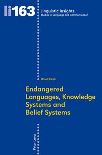 Produktbild: Endangered Languages, Knowledge Systems and Belief Systems