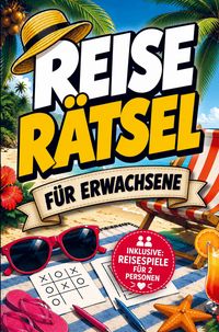 Produktbild: Reise-R&auml;tsel f&uuml;r Erwachsene: Das R&auml;tselbuch f&uuml;r den Urlaub und unterwegs - inklusive Reisespiele f&uuml;r 2 Personen