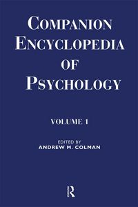 Produktbild: Companion Encyclopedia of Psychology