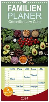 Bild vom Artikel Familienplaner 2024 - Ordentlich Low Carb mit 5 Spalten (Wandkalender, 21 x 45 cm) CALVENDO vom Autor Kerstin Waurick