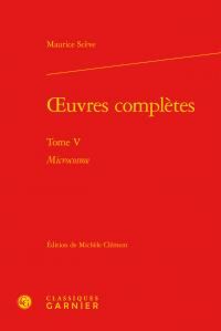 Produktbild: Oeuvres Completes T.5 ; Microcosme