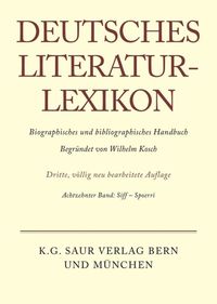 Produktbild: Deutsches Literatur-Lexikon / Siff - Spoerri