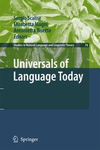 Produktbild: Universals of Language Today