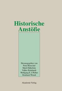 Produktbild: Historische Anst&ouml;&szlig;e