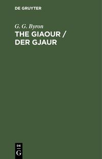 Produktbild: The Giaour / Der Gjaur
