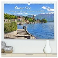 Produktbild: Comer See - Mediterraner Charme in alpiner Landschaft (hochwertiger Premium Wandkalender 2026 DIN A2 quer), Kunstdruck in Hochglanz