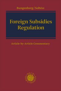 Produktbild: Foreign Subsidies Regulation
