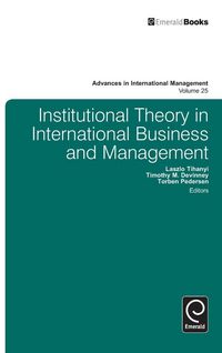 Produktbild: Institutional Theory in International Business