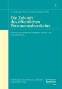 Produktbild: Die Zukunft des &ouml;ffentlichen Personennahverkehrs