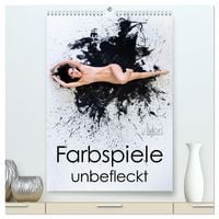Produktbild: Farbspiele - unbefleckt (hochwertiger Premium Wandkalender 2027 DIN A2 hoch), Kunstdruck in Hochglanz