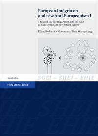 Produktbild: European Integration and new Anti-Europeanism. Vol. 1
