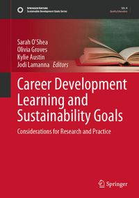Produktbild: Career Development Learning and Sustainability Goals