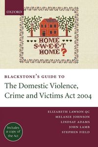 Produktbild: Blackstone's Guide to the Domestic Violence, Crime and Victims Act 2004