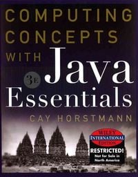 Produktbild: Computing Concepts with Java Essentials