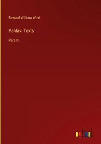 Produktbild: Pahlavi Texts