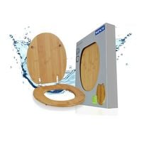 Produktbild: WC Sitz Mod. Bambus, Toilettensitz aus Bambus
