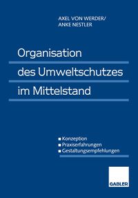 Produktbild: Organisation des Umweltschutzes im Mittelstand