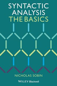 Produktbild: Syntactic Analysis