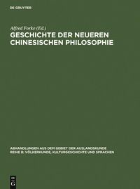 Produktbild: Geschichte der neueren chinesischen Philosophie