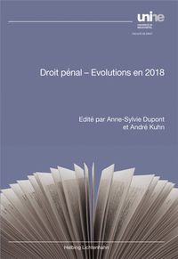 Produktbild: Droit pénal - Evolutions en 2018