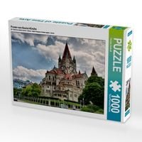 Produktbild: CALVENDO Puzzle Franz-von-Assisi-Kirche | 1000 Teile Lege-Gr&ouml;&szlig;e 64x48cm Foto-Puzzle f&uuml;r gl&uuml;ckliche Stunden