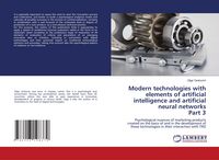 Produktbild: Modern technologies with elements of artificial intelligence and artificial neural networks Part 3