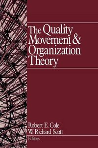 Produktbild: The Quality Movement and Organization Theory