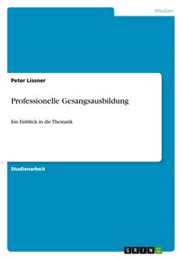 Produktbild: Professionelle Gesangsausbildung