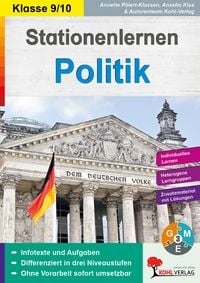 Produktbild: Stationenlernen Politik / Klasse 9-10