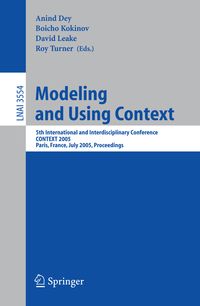 Produktbild: Modeling and Using Context