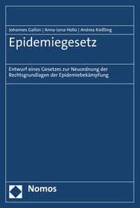 Produktbild: Epidemiegesetz