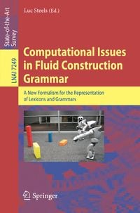 Produktbild: Computational Issues in Fluid Construction Grammar