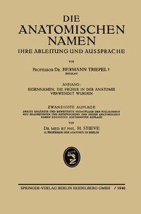 Produktbild: Die Anatomischen Namen