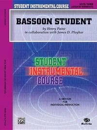 Produktbild: Paine, H: Student Instrumental Course Bassoon Student