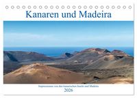Produktbild: Kanaren und Madeira (Tischkalender 2026 DIN A5 quer), CALVENDO Monatskalender