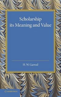 Produktbild: Scholarship