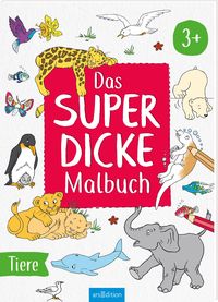Produktbild: Das superdicke Malbuch &ndash; Tiere