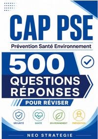 Produktbild: CAP PSE Pr&eacute;vention Sant&eacute; Environnement