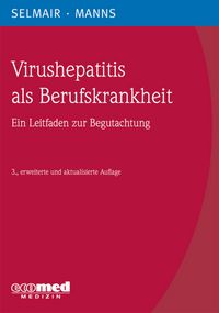 Produktbild: Virushepatitis als Berufskrankheit