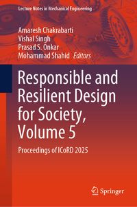 Produktbild: Responsible and Resilient Design for Society, Volume 5