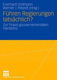 Produktbild: F&uuml;hren Regierungen tats&auml;chlich?