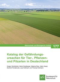 Produktbild: NaBiV Heft 177 Katalog der Gef&auml;hrdungsursachen f&uuml;r Tier-, Pflanzen- und Pilzarten in Deutschland
