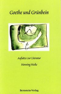 Produktbild: Goethe und Gr&uuml;nbein
