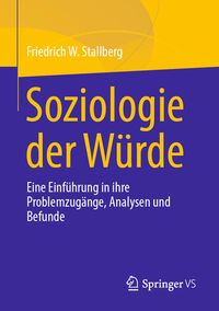 Produktbild: Soziologie der W&uuml;rde