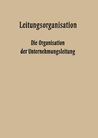 Produktbild: Leitungsorganisation