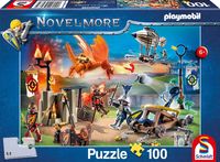 Bild vom Artikel Schmidt 56483 - Playmobil, Novelmore, Der Turnierplatz, Kinderpuzzle, 100 Teile vom Autor 