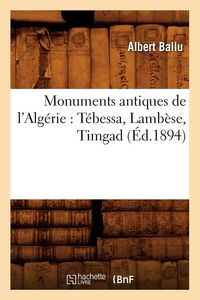 Produktbild: Monuments antiques de l'Alg&eacute;rie
