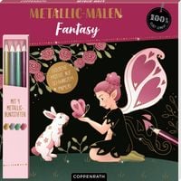 Produktbild: Metallic-Malen Fantasy (m. Metallic-Buntstiften) - 100% s.g.