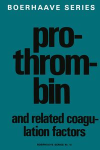 Produktbild: Prothrombin and Related Coagulation Factors